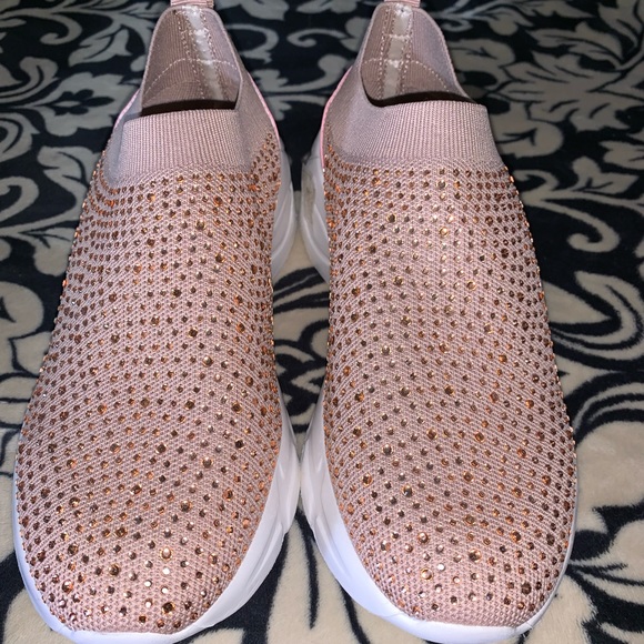 Women Holographic Metallic Chunky Sneaker Platform Walking Athletic Shoes - Picture 2 of 5